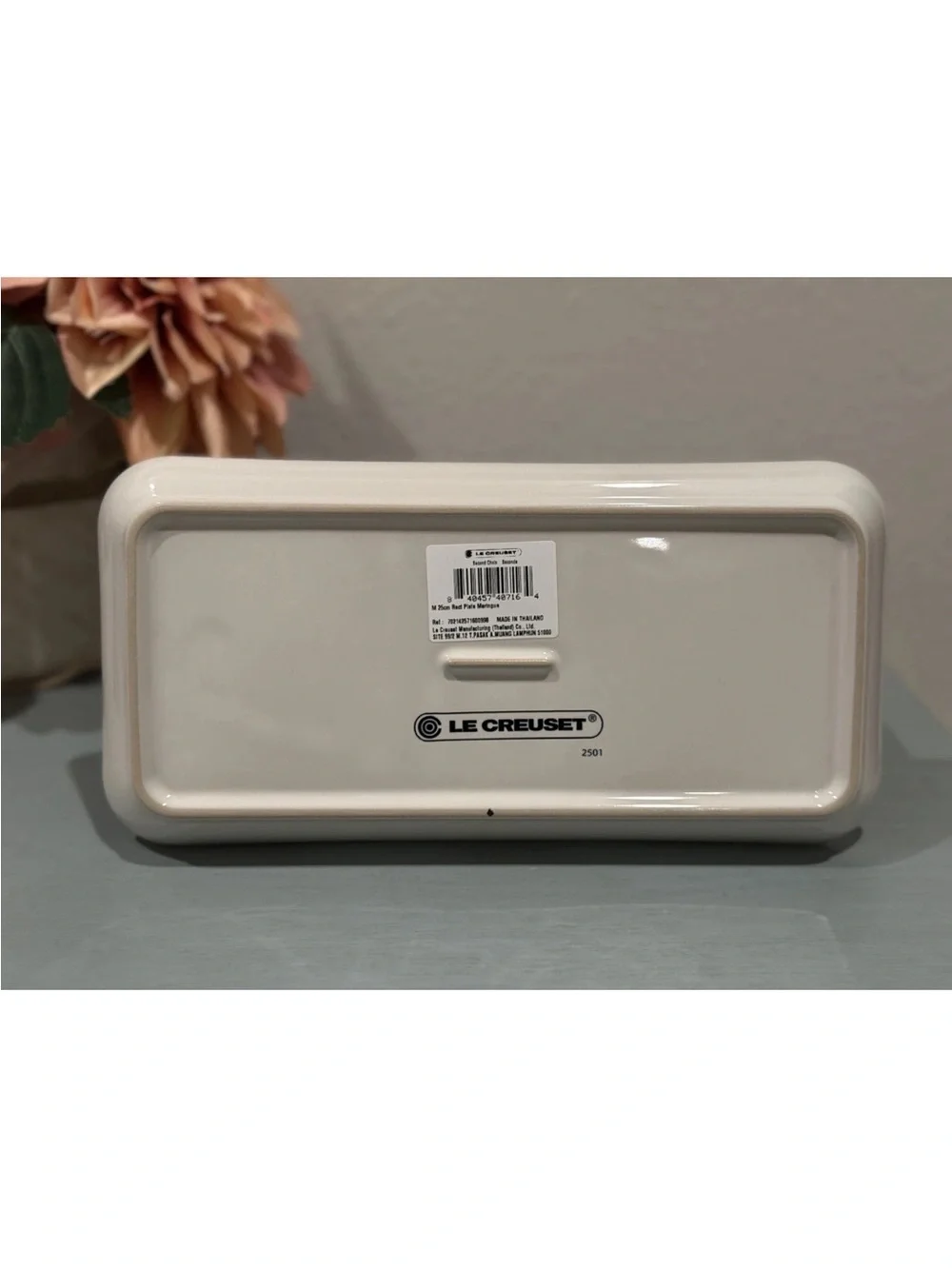 Le Creuset Stoneware Leger Rectangular Plate 25cm / 5